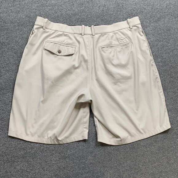 Nike Golf Shorts Mens 40 Beige Dri Fit Flex Core Standard Fit Flex Waistband - Picture 7 of 12